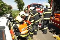 Dopravní nehoda u obce Havraň