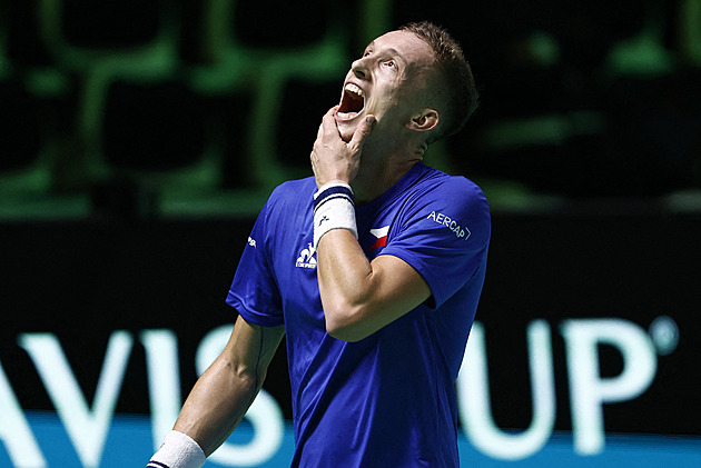 Davis Cup ONLINE: Menšík vyhrál, Lehečka se trápil. Čtvrtfinále rozhodne čtyřhra