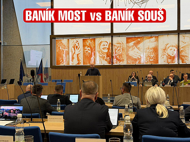 Napětí v Mostě. Hádky na zastupitelstvu města. Kdo bude řídit fotbalový klub?