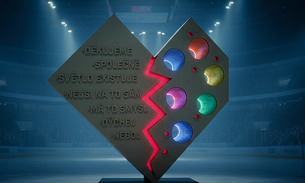 Unikátní socha v O2 areně. Sparta vzdává hold srdcem i oboustrannými dresy