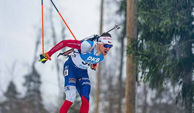 Biatlon ONLINE: Závěrečný mužský sprint, Krčmář vyrazí jako druhý