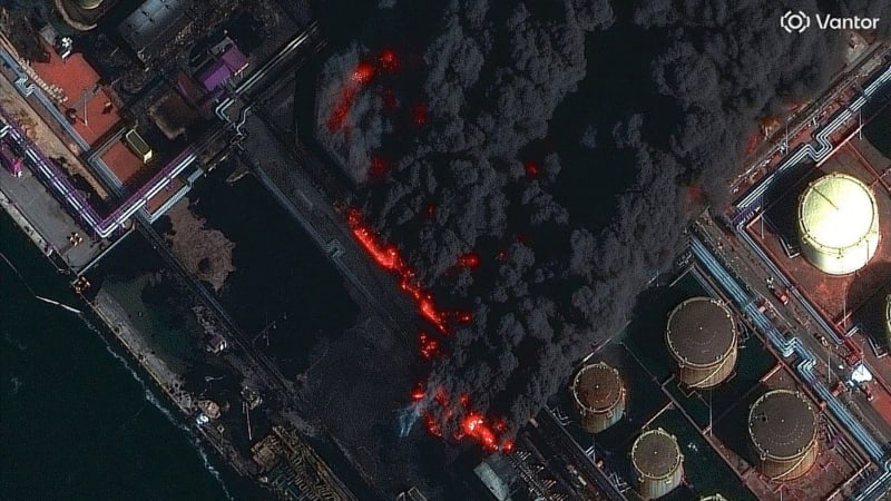 Ukrajinci provedli dálkový úder: Podařilo se jim poškodit ruský přístav v Baltském moři