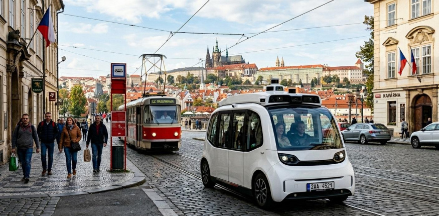 Revoluce v dopravě se blíží: 18 států EU, včetně Česka, podepsalo dohodu o testování robotaxi