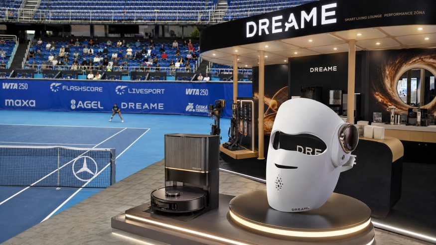 Na Prague Open 2026 se nesbíraly jen gemy. Dreame v Praze ukázalo bezdrátové roboty i fotonovou masku budoucnosti