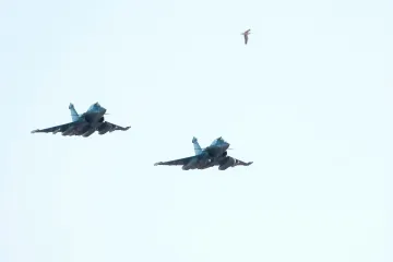 Stíhačky NATO sestřelily dron nad Lotyšskem, uvedla Riga